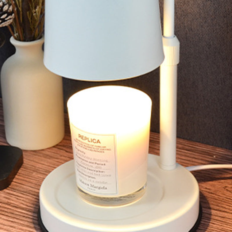 Justerbar Nordic Cylinder LED Wax Smältlampa – Dimbar järndesign