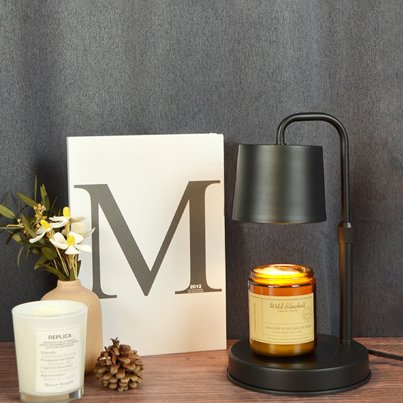 Justerbar Nordic Cylinder LED Wax Smältlampa – Dimbar järndesign