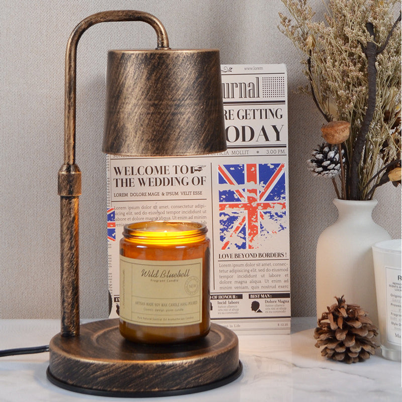 Justerbar Nordic Cylinder LED Wax Smältlampa – Dimbar järndesign