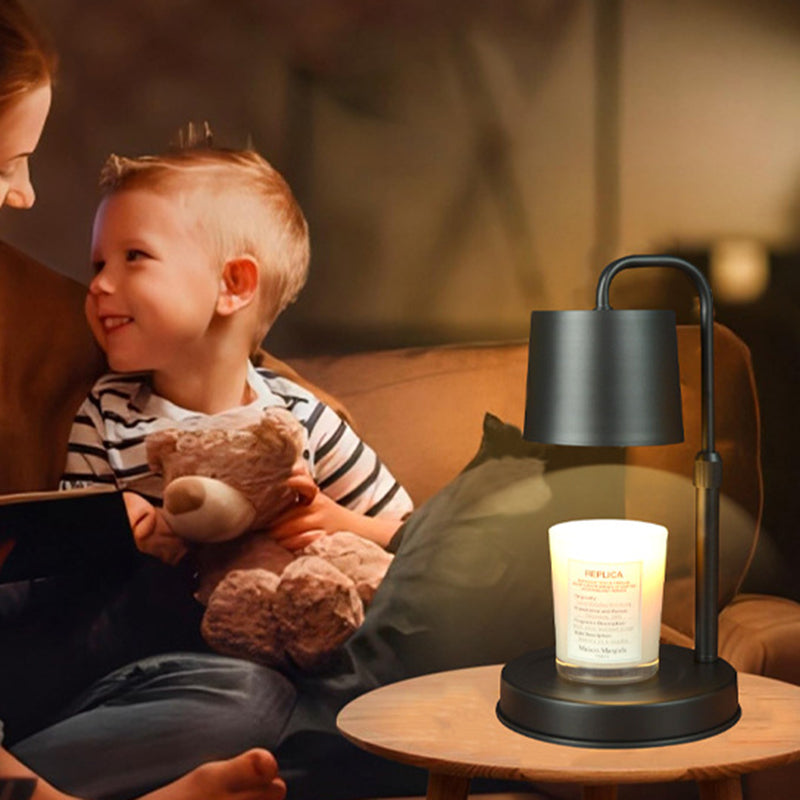 Justerbar Nordic Cylinder LED Wax Smältlampa – Dimbar järndesign