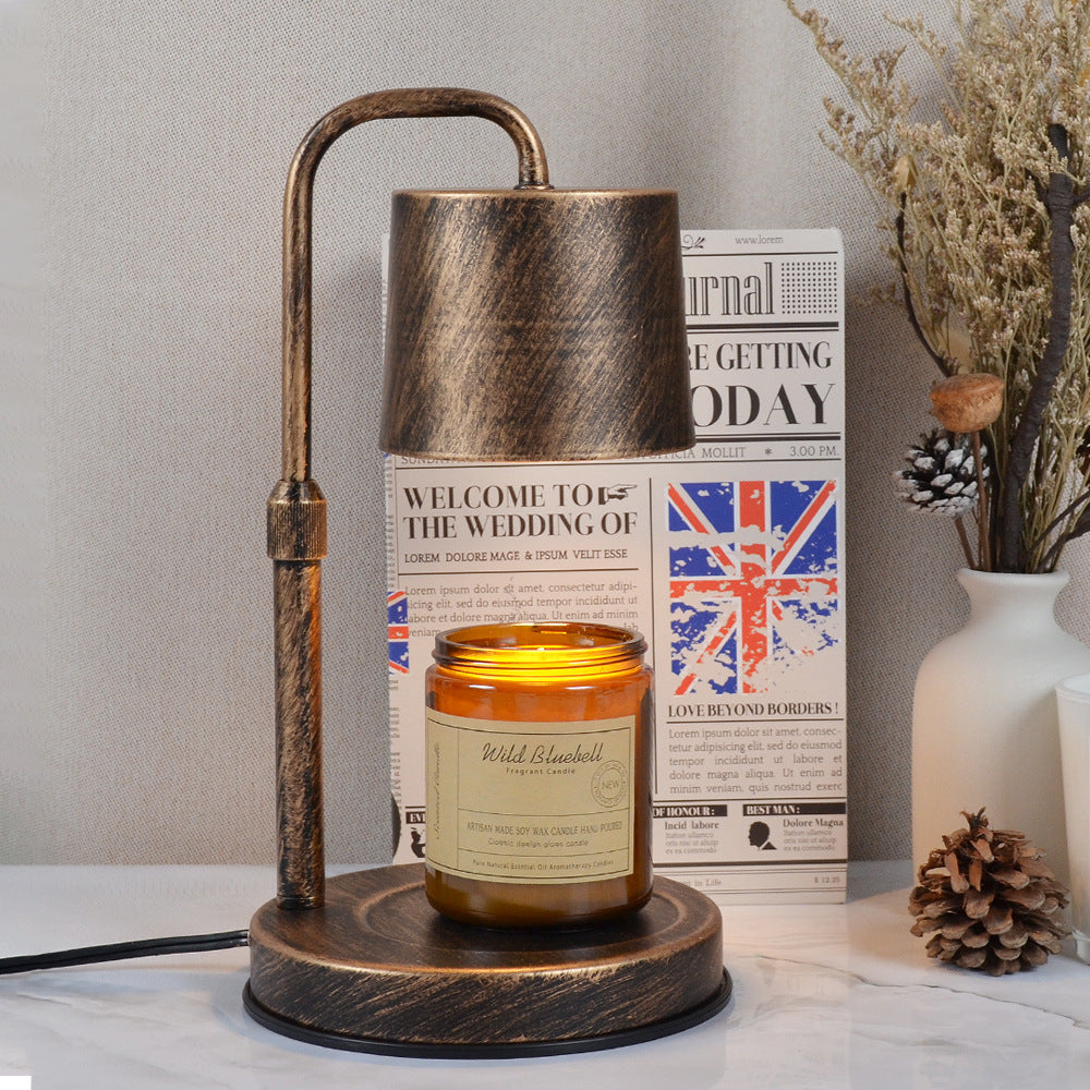 Justerbar Nordic Cylinder LED Wax Smältlampa – Dimbar järndesign