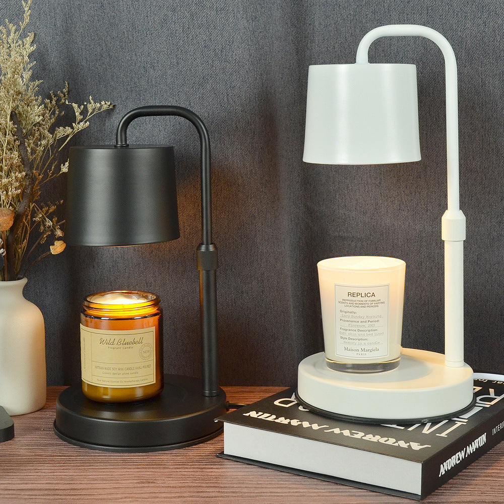 Justerbar Nordic Cylinder LED Wax Smältlampa – Dimbar järndesign