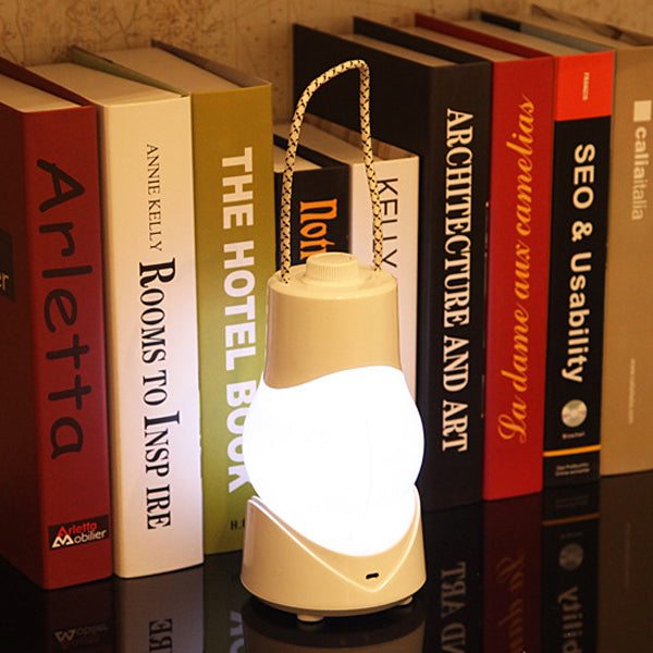 Bärbar LED-högtalarlampa – ljus, ljud och stil i ett