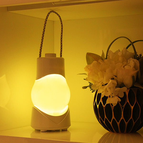 Bärbar LED-högtalarlampa – ljus, ljud och stil i ett