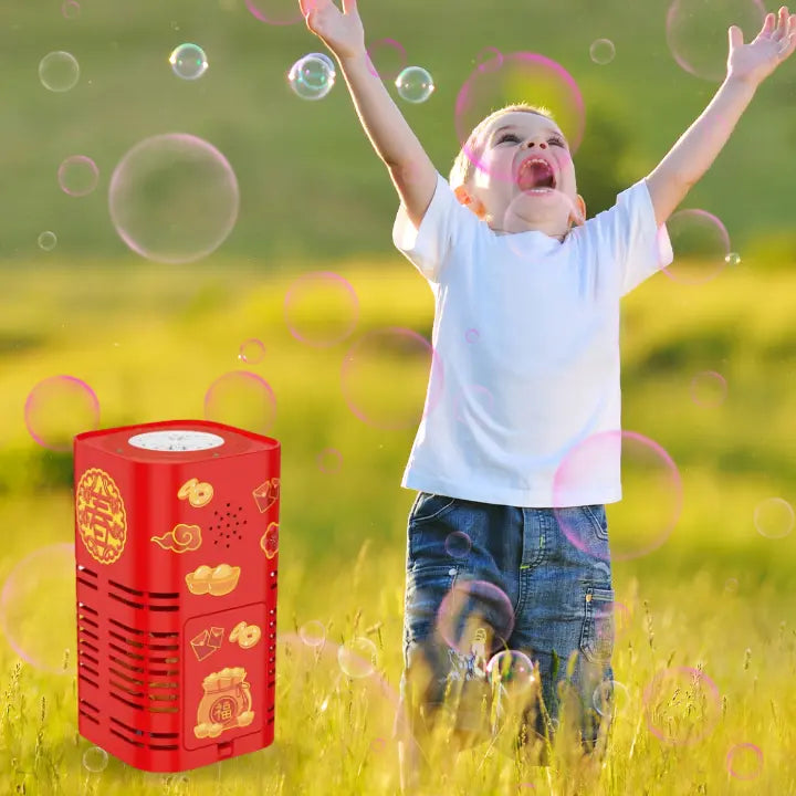 Lysande bubbelmaskin - Skapa förtrollande bubblor för fester och lekstund