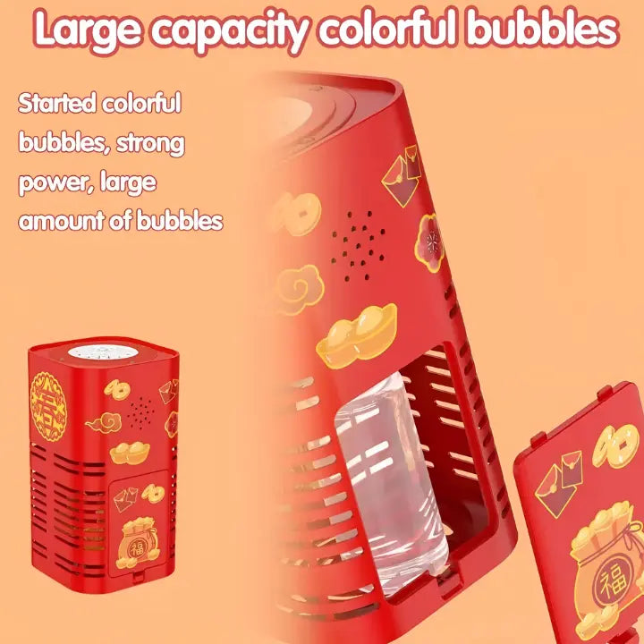Lysande bubbelmaskin - Skapa förtrollande bubblor för fester och lekstund