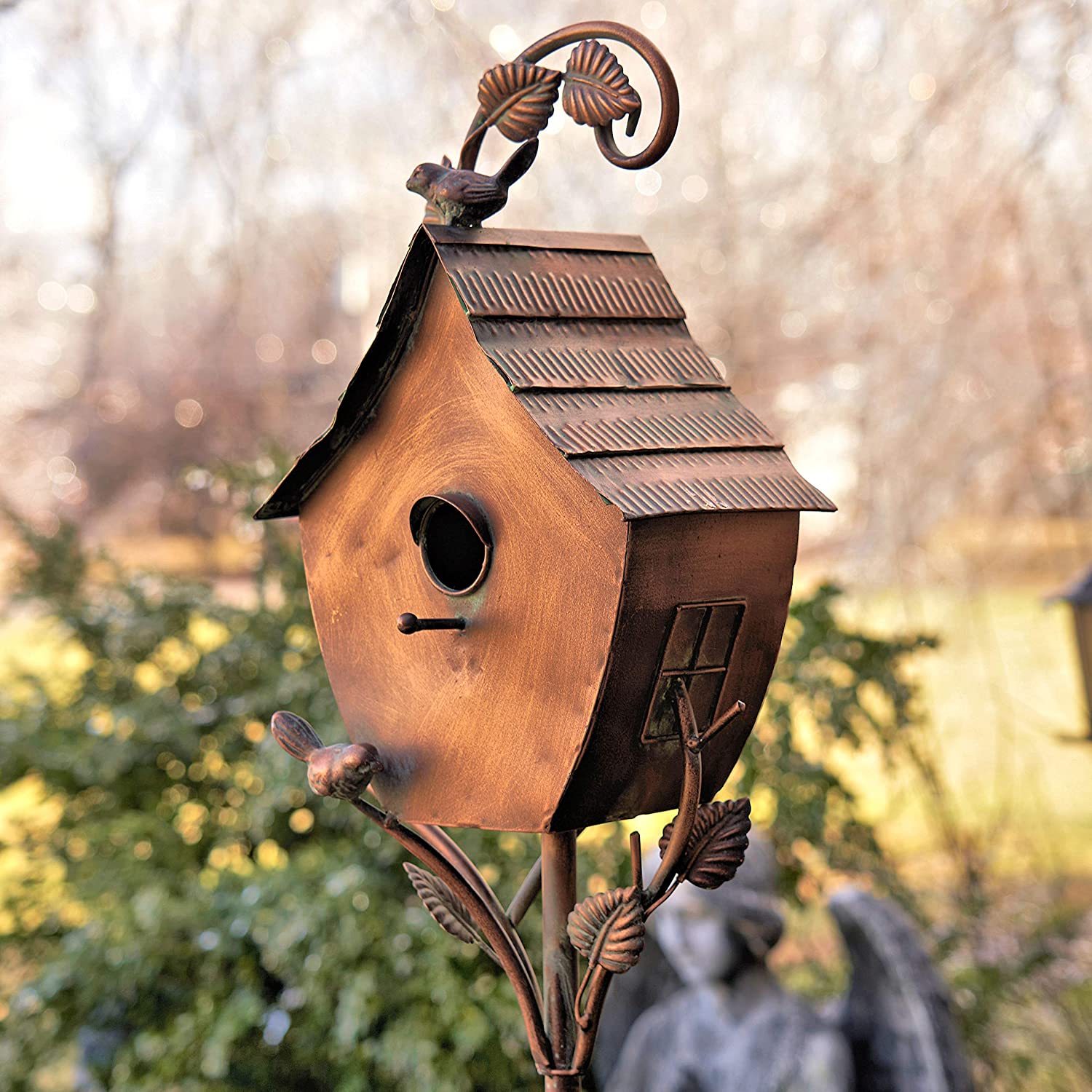 GardenWhimsy - Rustika fågelbo-insatser