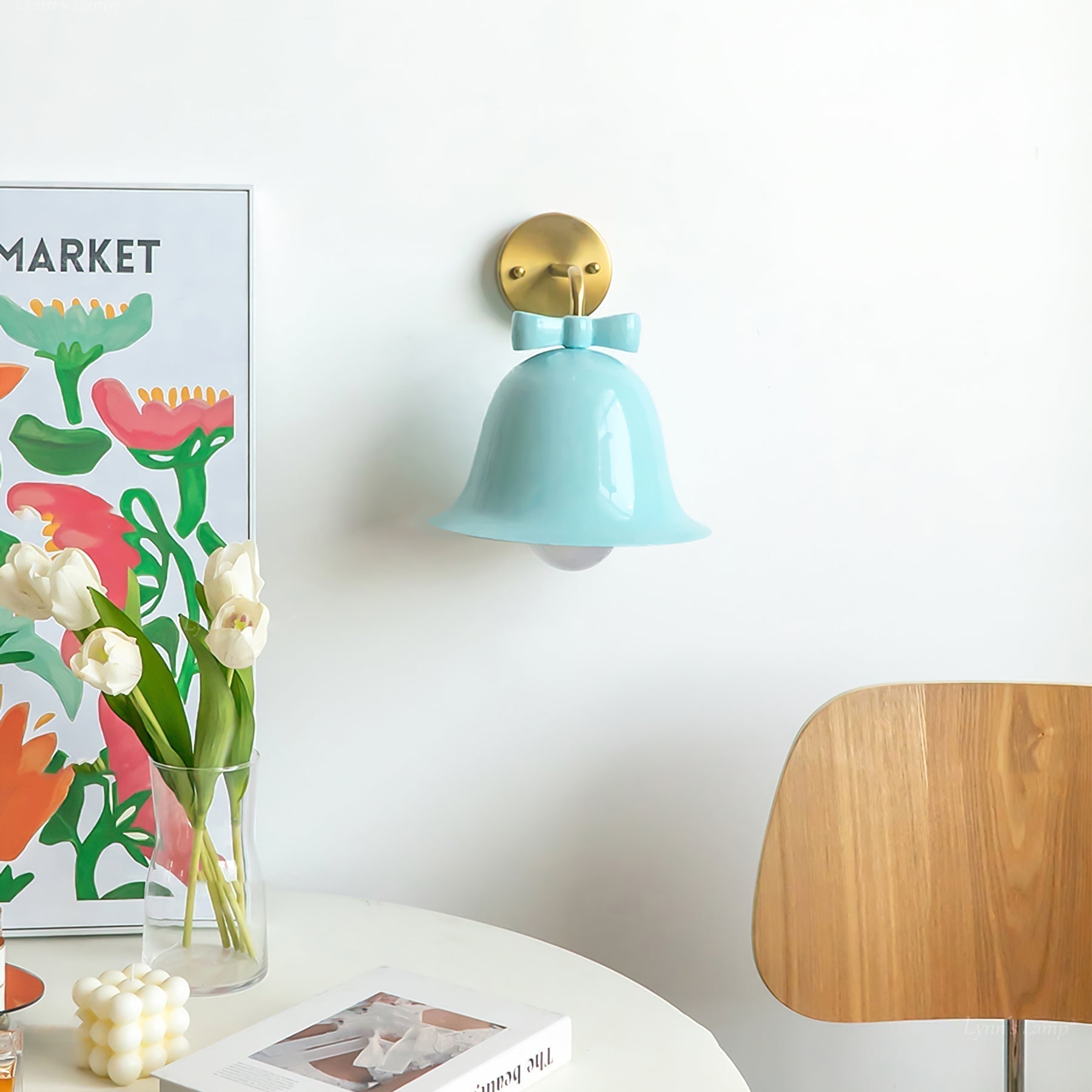 Elegant LED-vägglampa - Raffinerad glaslampa för sofistikerade utrymmen