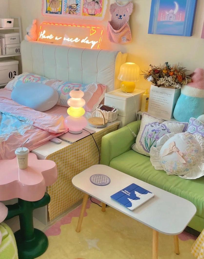 Godisinspirerad marmorbordslampa – Modern dekorativ stämningsbelysning