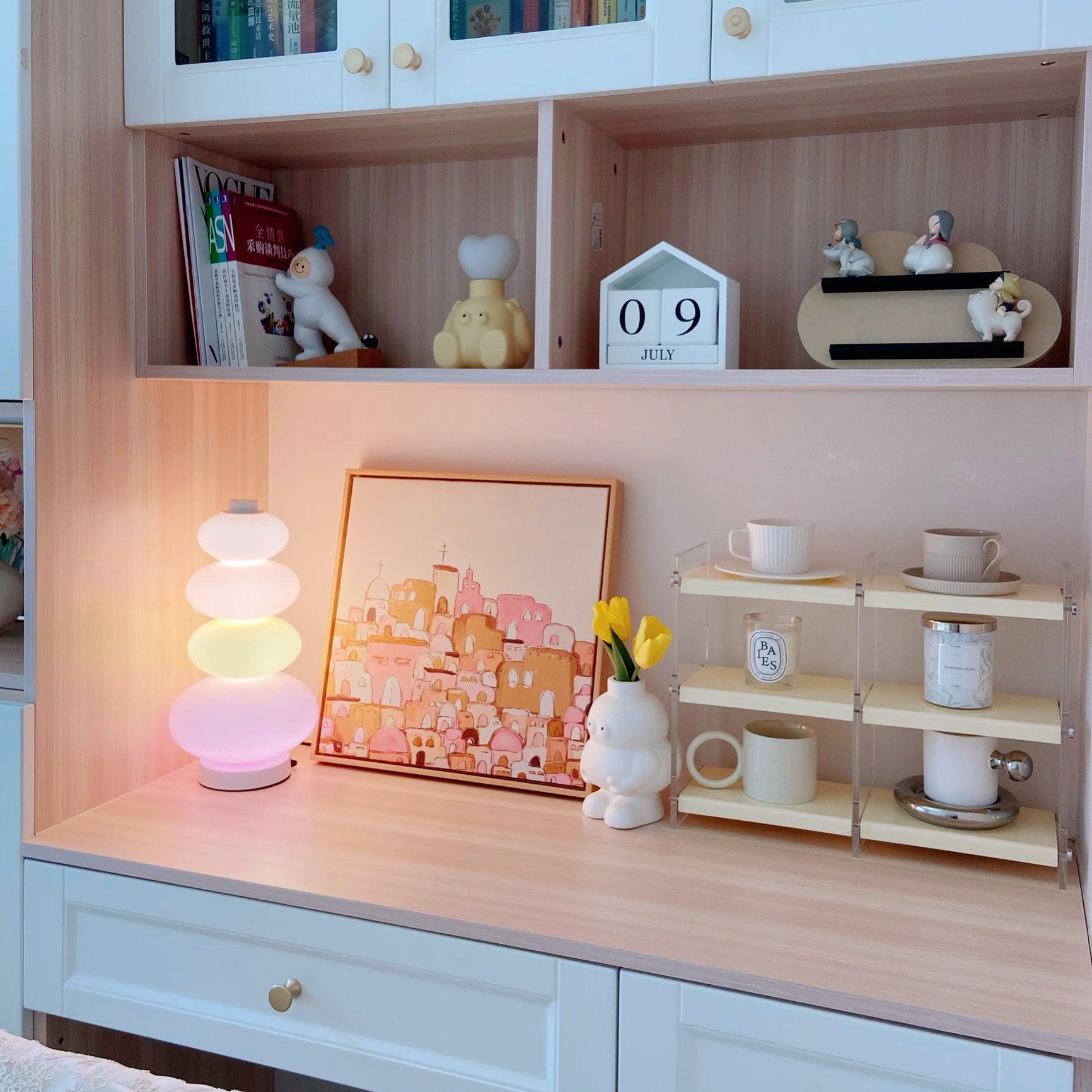 Godisinspirerad marmorbordslampa – Modern dekorativ stämningsbelysning