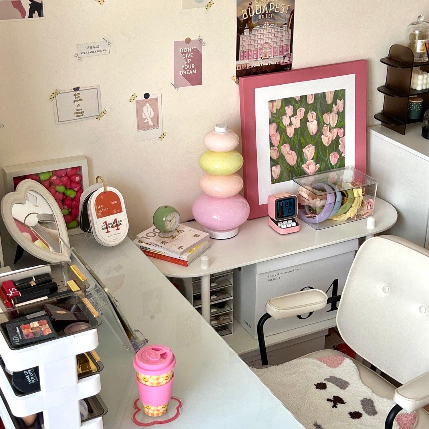 Godisinspirerad marmorbordslampa – Modern dekorativ stämningsbelysning