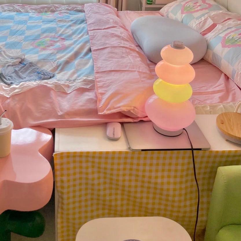 Godisinspirerad marmorbordslampa – Modern dekorativ stämningsbelysning