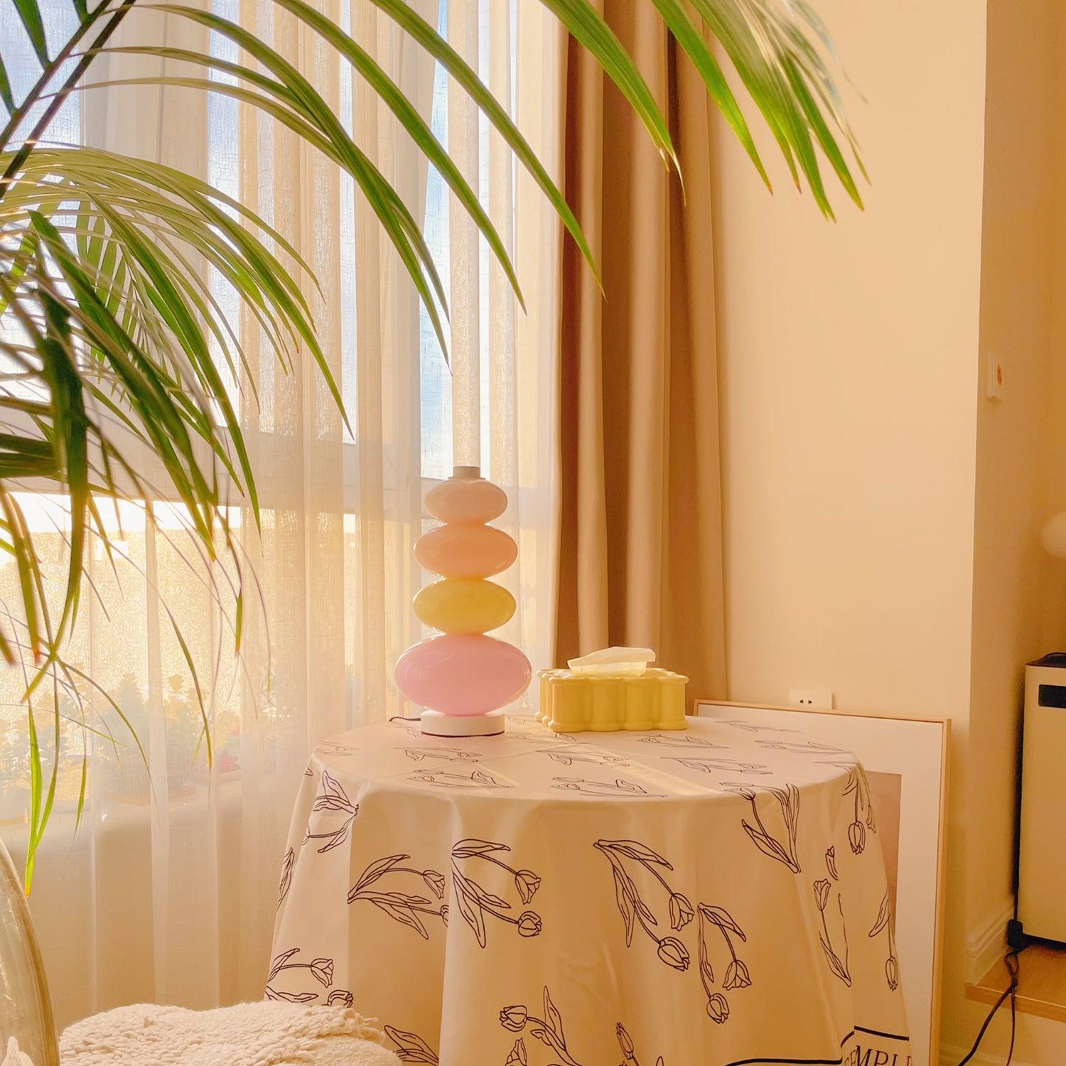 Godisinspirerad marmorbordslampa – Modern dekorativ stämningsbelysning