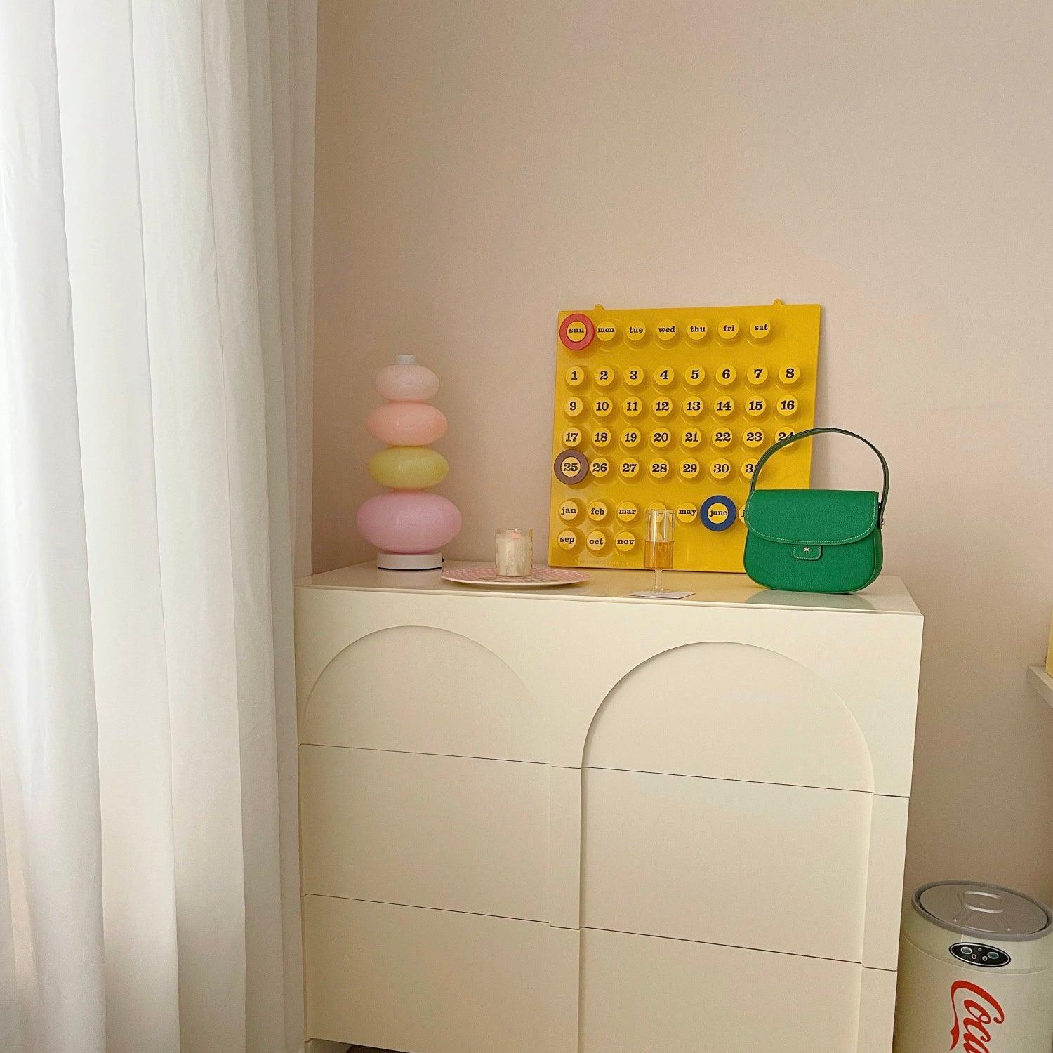 Godisinspirerad marmorbordslampa – Modern dekorativ stämningsbelysning