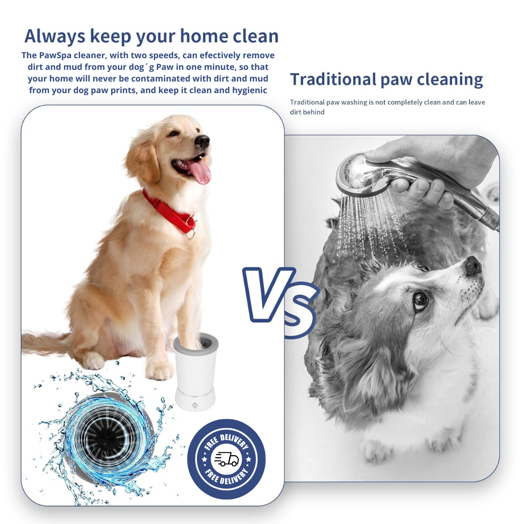 Automatisk tasstvätt och massage för husdjur – Skonsamt elektriskt groomingverktyg