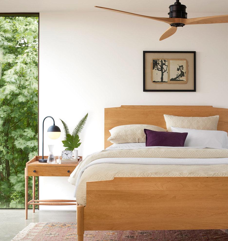 Jordfärgad bordslampa - Modern accentbelysning för heminredning