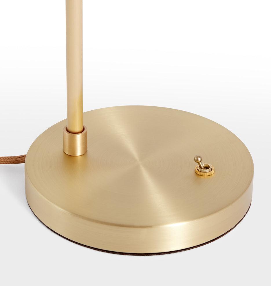 Jordfärgad bordslampa - Modern accentbelysning för heminredning