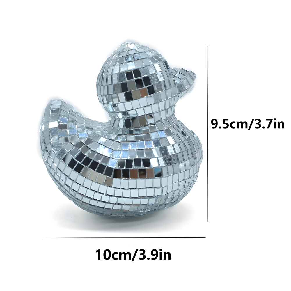 Artisan Duck Discospegel – Rolig dekorativ accent