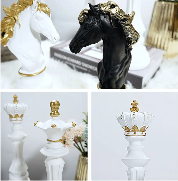 Chessmate | Dekorativa schackpjäser