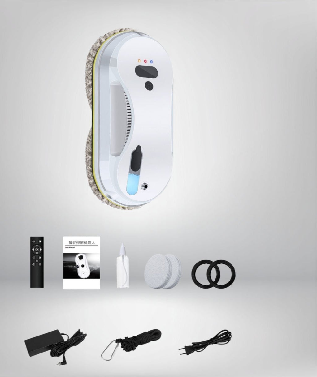 CleanSweep - Fönsterrobot | Elektrisk och fjärrstyrd med sensorer