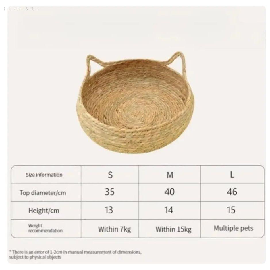 WulkNest runda kattkorgar