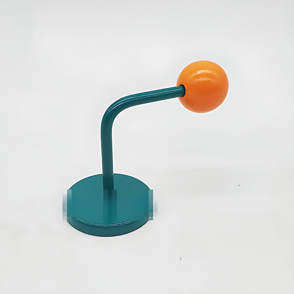 Magnetiska väggkrokar i trä - Färgglada bollhängare