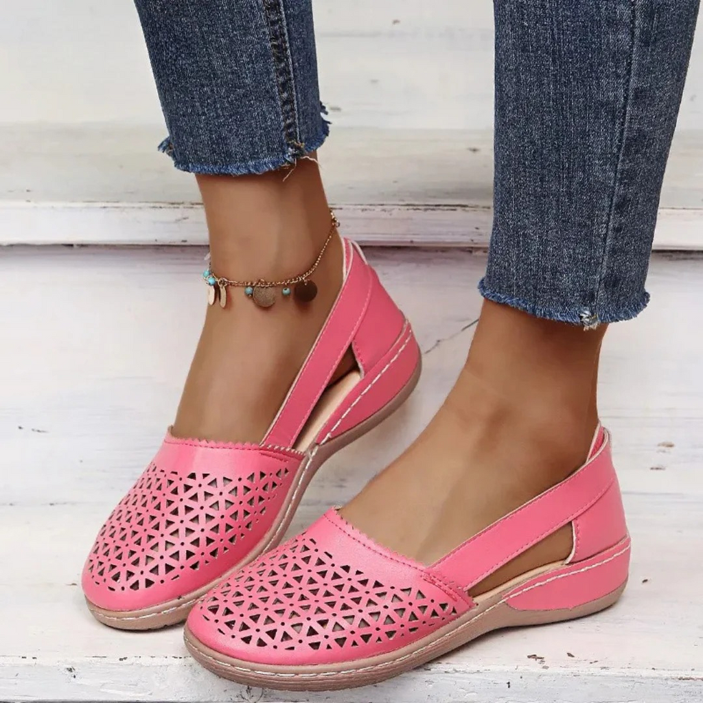 Flexibla slip-on-skor för kvinnor