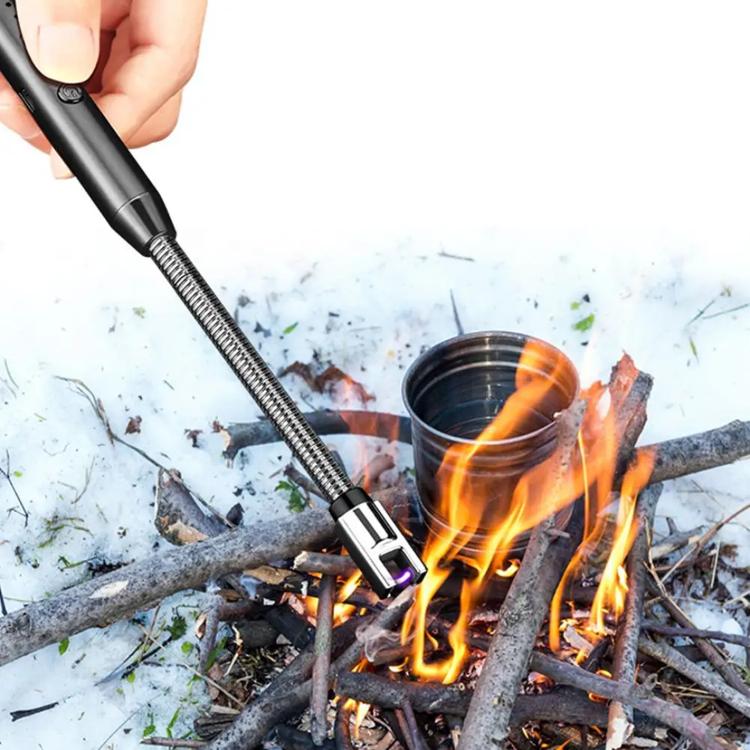 Flamlös plasmatändare – Uppladdningsbar elektrisk ficklampa för hemmet och resor