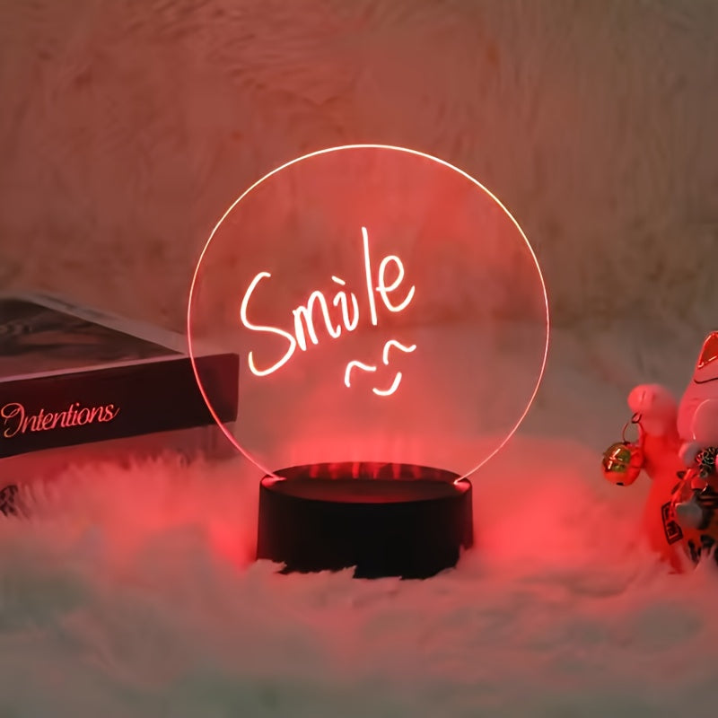 3D AuraGlow nattljus – levande färger för en magisk atmosfär