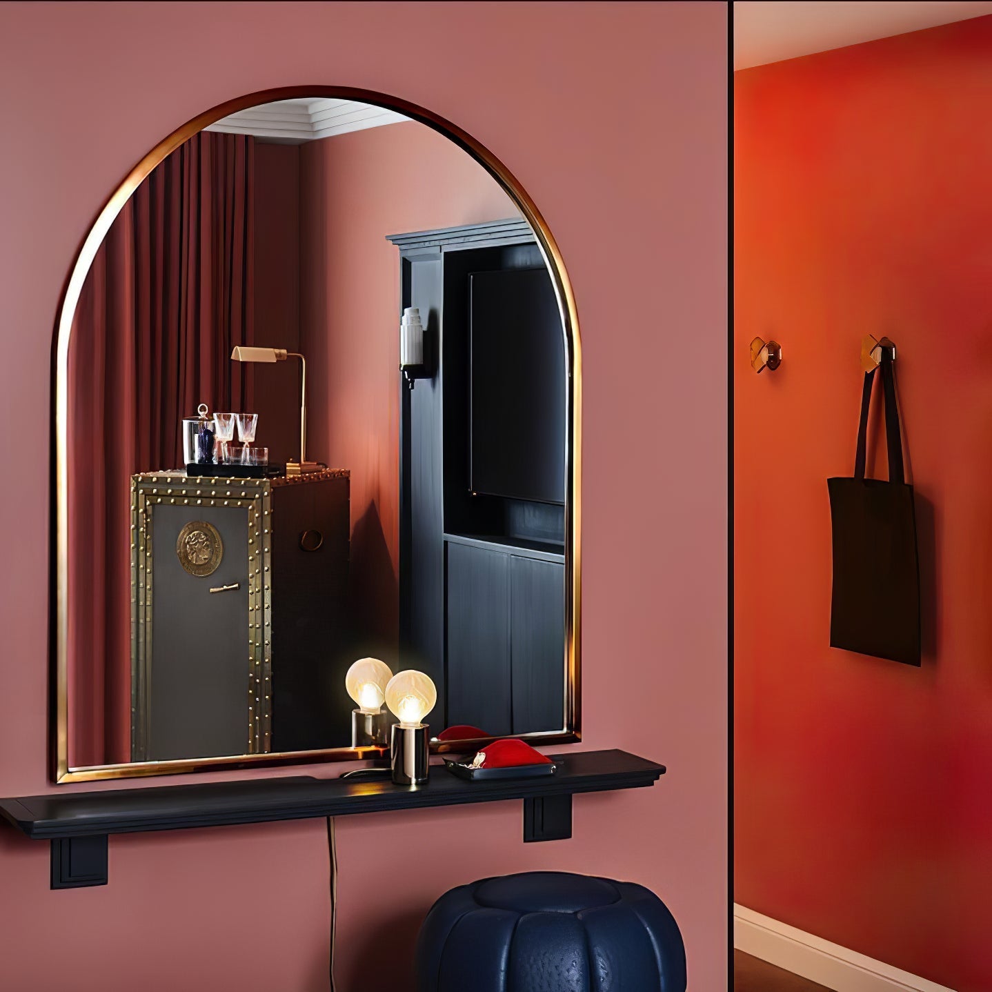 Modern kristallbordslampa – Sofistikerad glödlampa för inomhusbruk