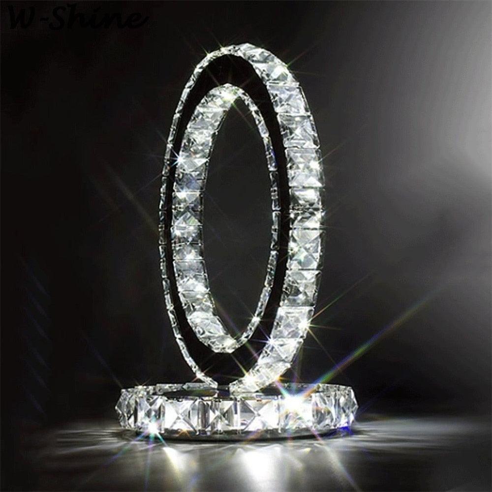 Shimmer Ring Bordlampa - Snygg LED-accentlampa