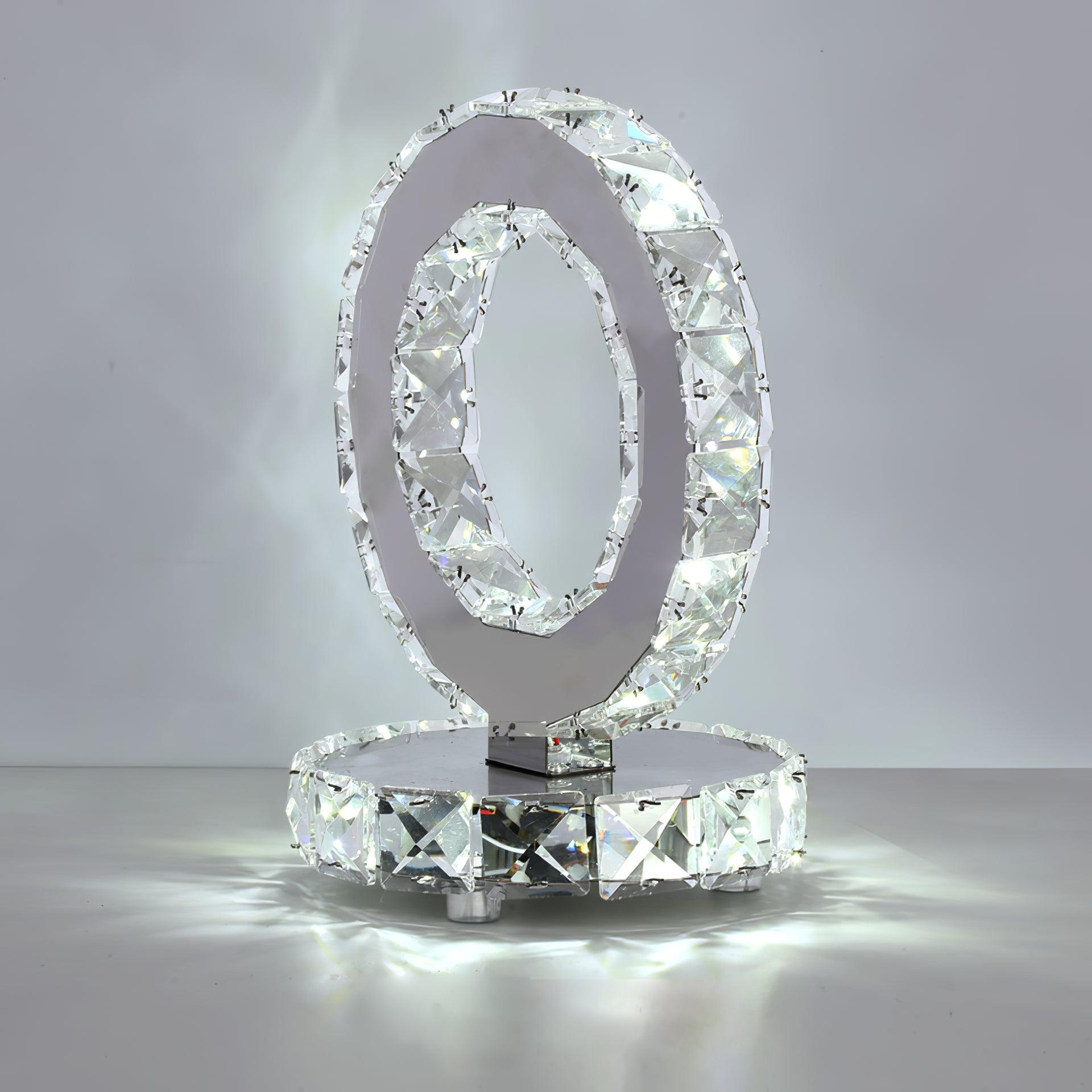 Shimmer Ring Bordlampa - Snygg LED-accentlampa