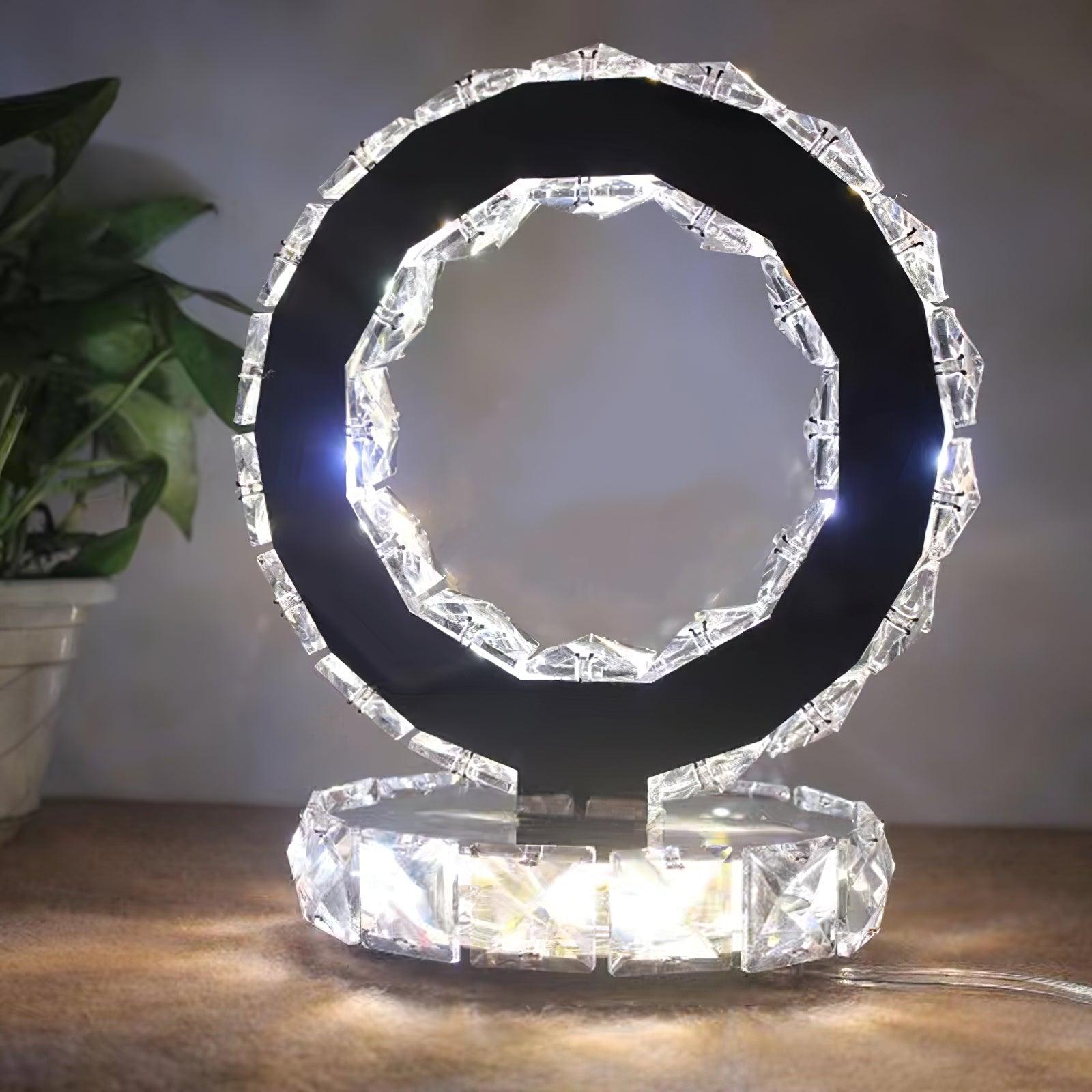 Shimmer Ring Bordlampa - Snygg LED-accentlampa