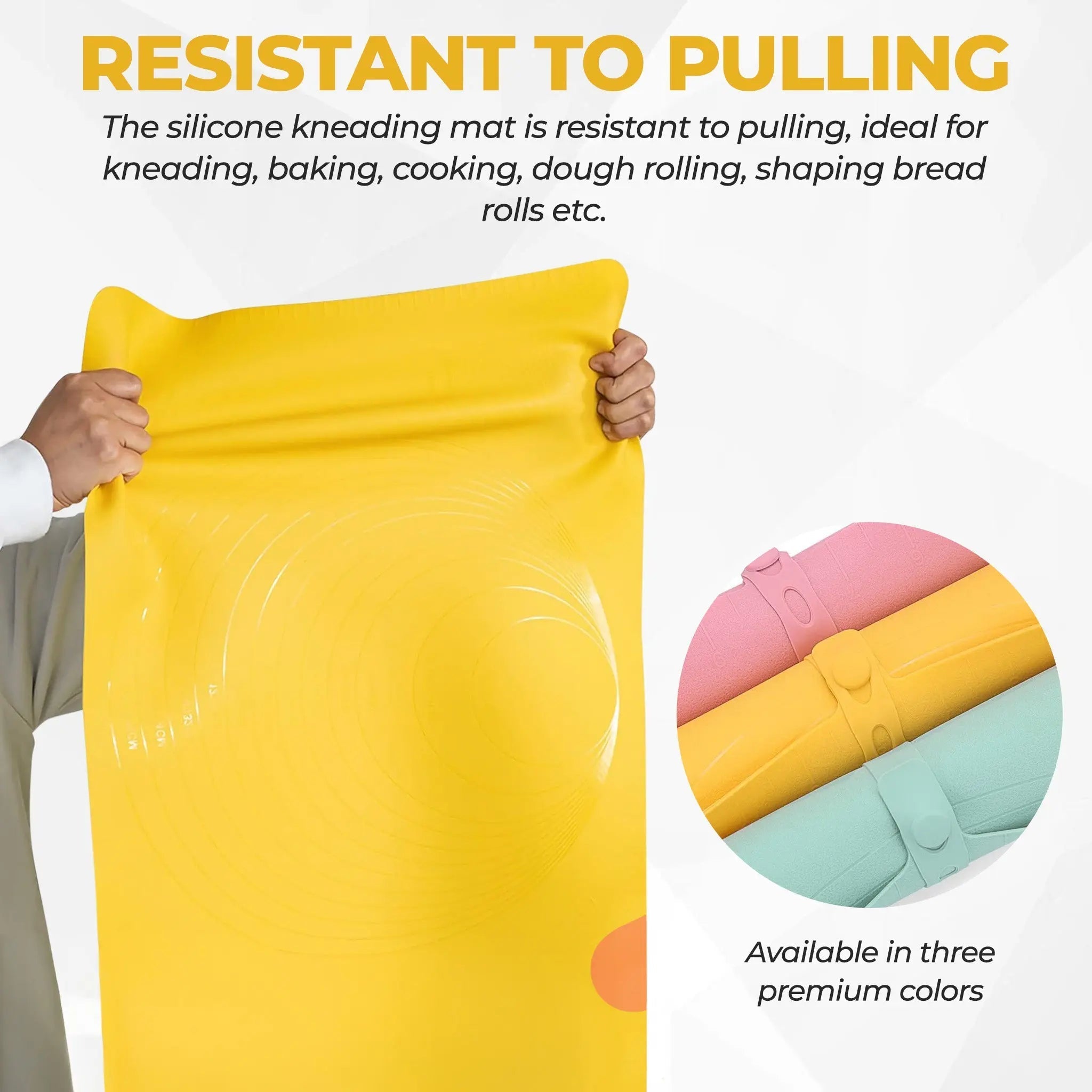 Stor silikon värmebeständig matta - Halkfri köksunderlägg