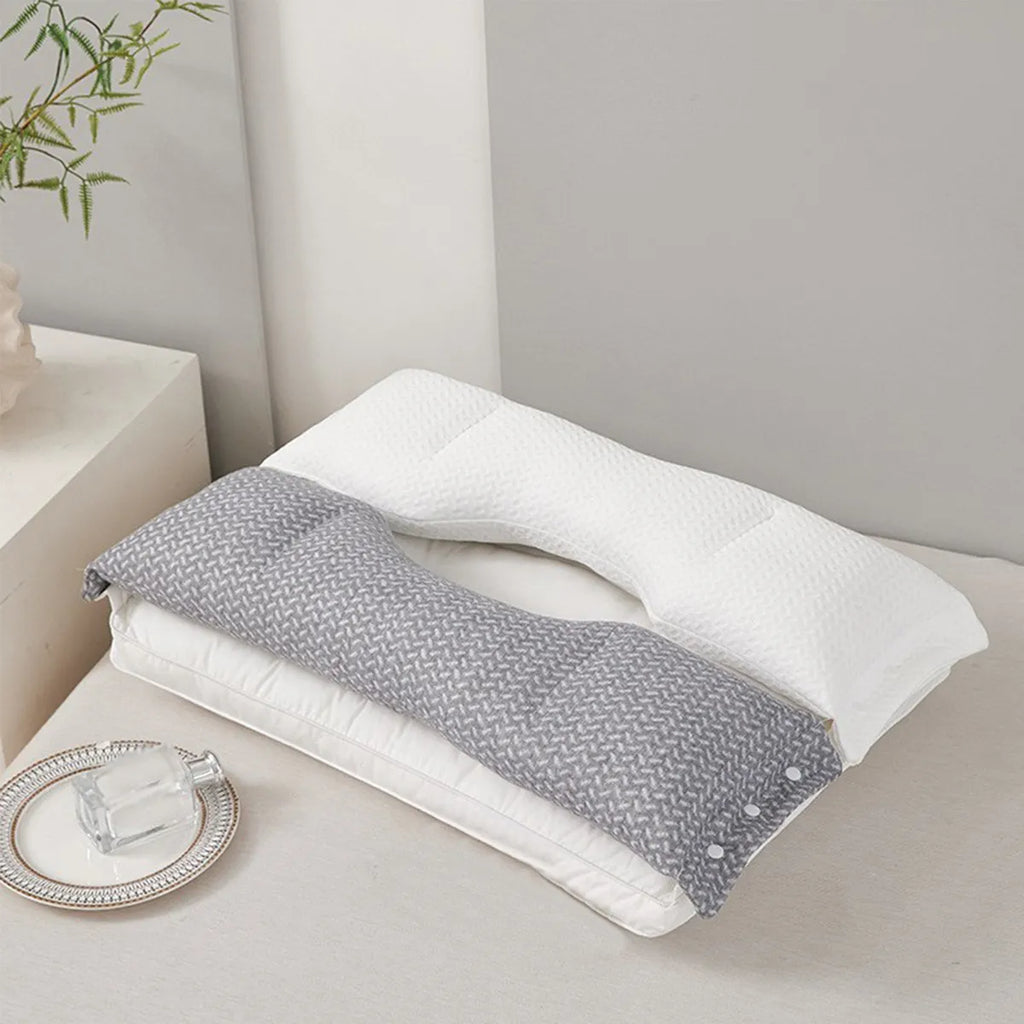 Contour Support Memory Foam Nackkudde – Ortopedisk nackkudde för djup sömnkomfort