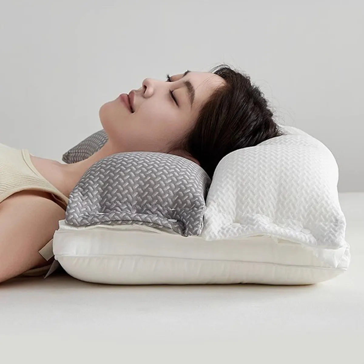Contour Support Memory Foam Nackkudde – Ortopedisk nackkudde för djup sömnkomfort