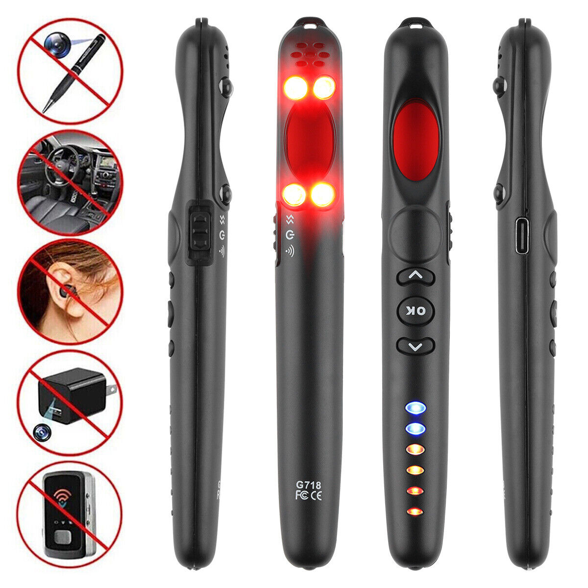 Smart Mini Spy & GPS Tracker – Diskret personlig säkerhetsenhet för integritetsskydd