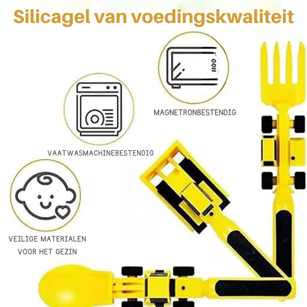 Little Eaters servisset – Rolig och färgglad barnmatsutrustning