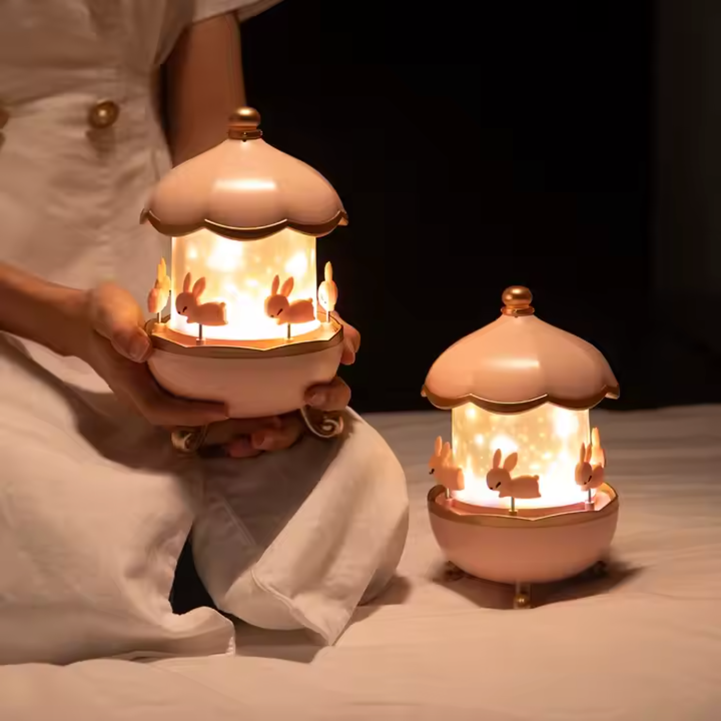 StarryGlow 360° roterande nattljus – fascinerande projektor