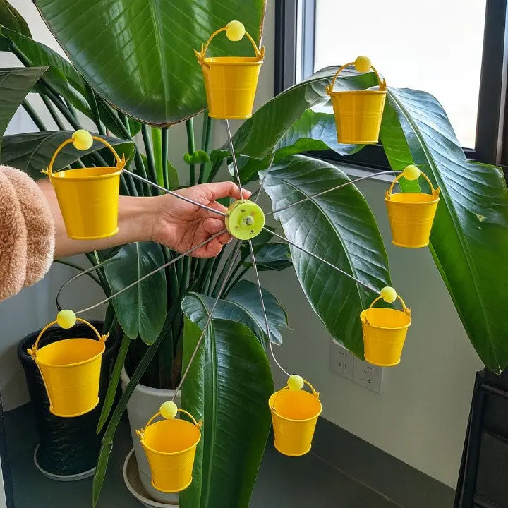 Snurrande fågelmatare för trädgården - Rolig interaktiv matare för trädgårdsfåglar