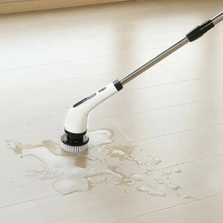 Automatisk elektrisk rengöringsborstesats – Multifunktionellt hushållsskurborsteset