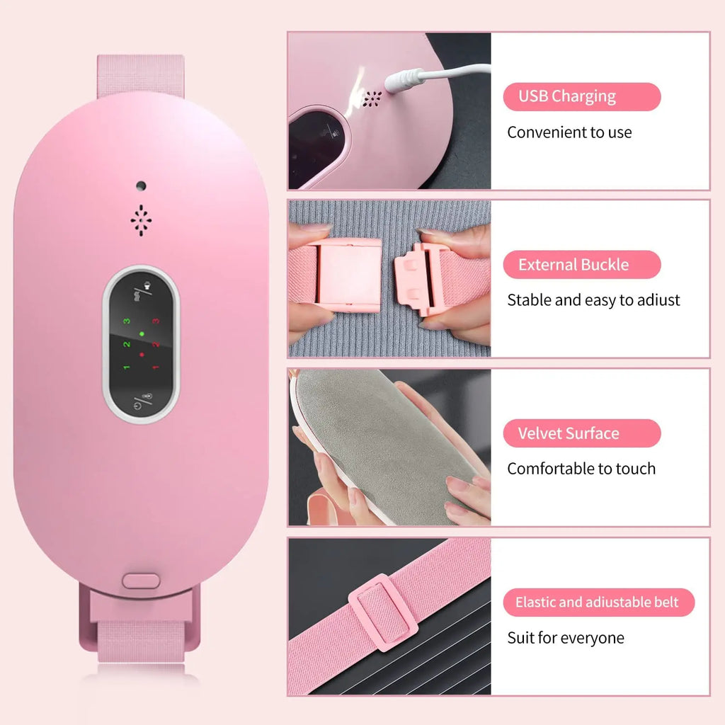 Menstrual Relief Massager – Värme- och vibrationsterapi