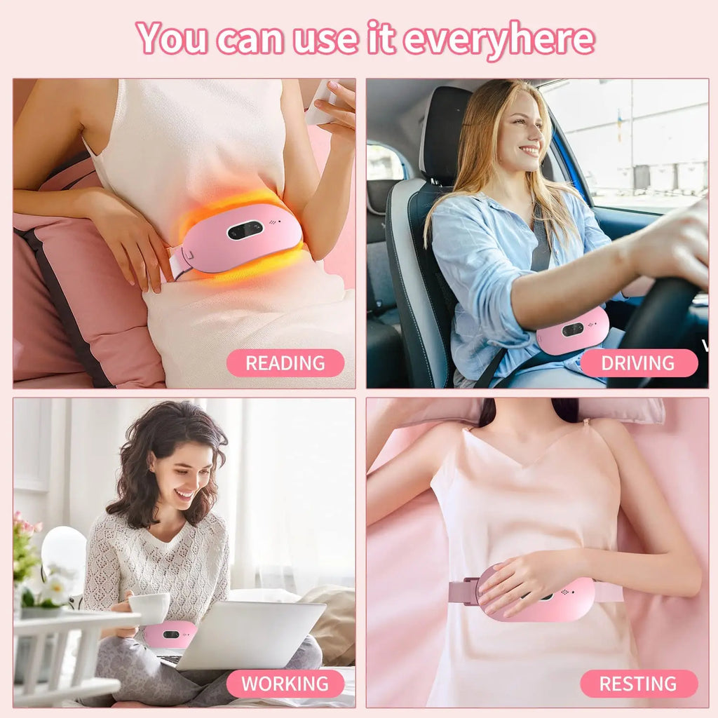 Menstrual Relief Massager – Värme- och vibrationsterapi