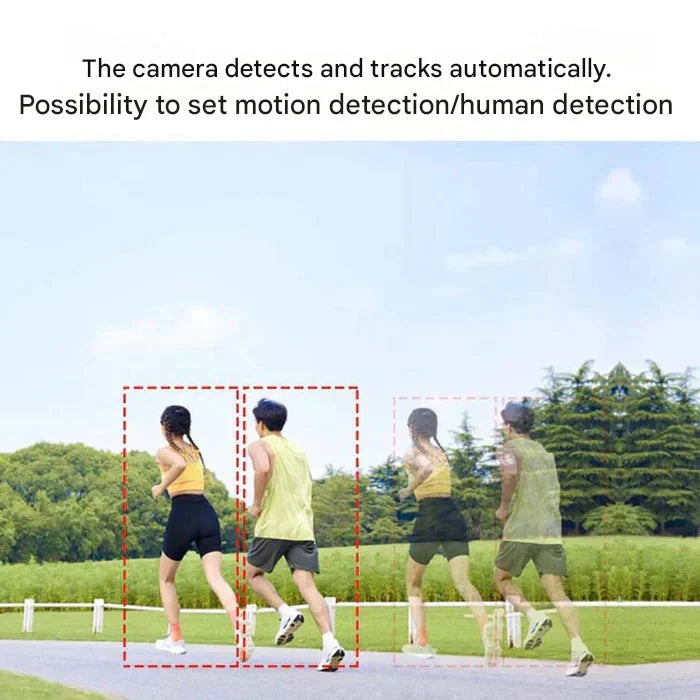 4K trådlös säkerhetskamera – smart utomhusövervakning med rörelseaviseringar och solcellsladdning