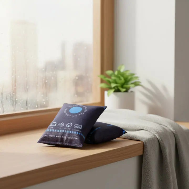 Återanvändbara fuktabsorberande påsar (2-pack) – Fuktkontroll och avfuktare