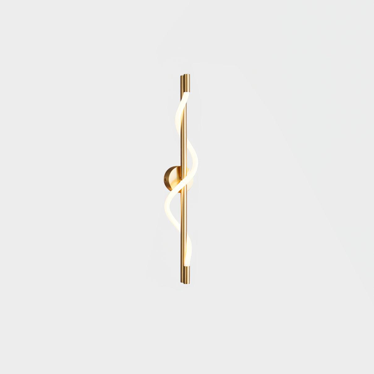 Modern Wave LED-vägglampa – Justerbar böjd linjär vägglampa