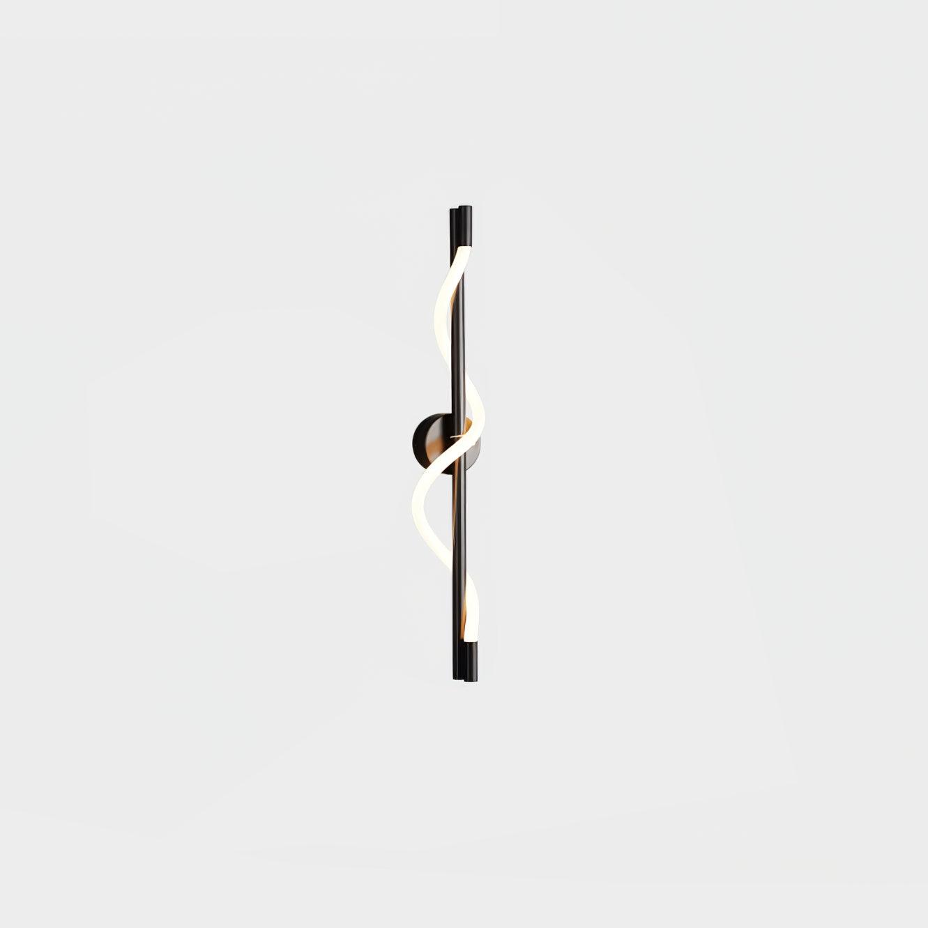 Modern Wave LED-vägglampa – Justerbar böjd linjär vägglampa