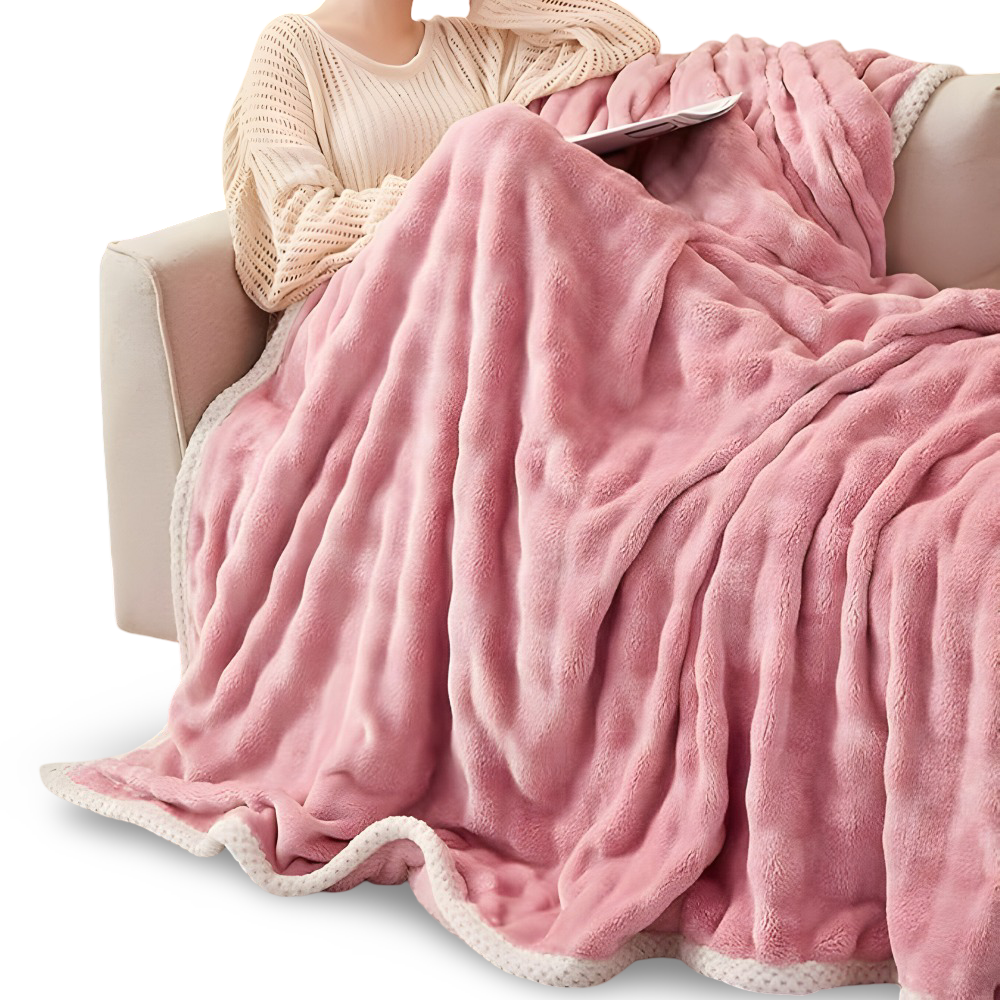 Ultramjuk och mysig fleecefilt – Plyschig komfort för vinternätter