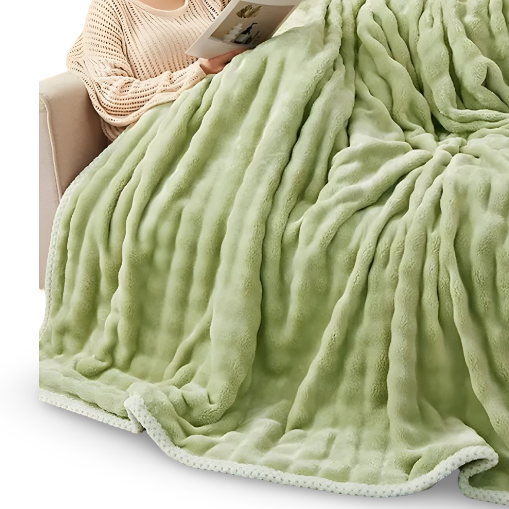 Ultramjuk och mysig fleecefilt – Plyschig komfort för vinternätter