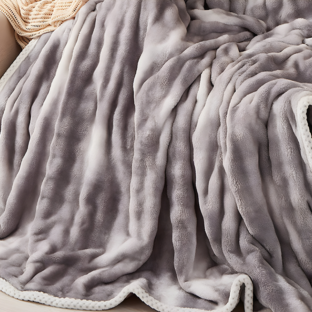 Ultramjuk och mysig fleecefilt – Plyschig komfort för vinternätter